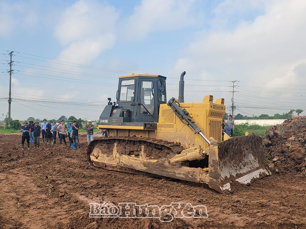 Văn Lâm: Cưỡng chế thu hồi đất để thực hiện dự án Khu đô thị Đại An