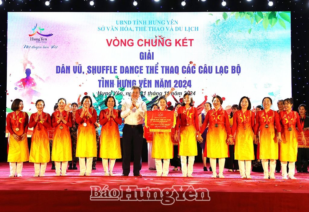 Chung kết Giải dân vũ thể thao, Aerobic, Shuffle Dance các câu lạc bộ tỉnh Hưng Yên năm 2024