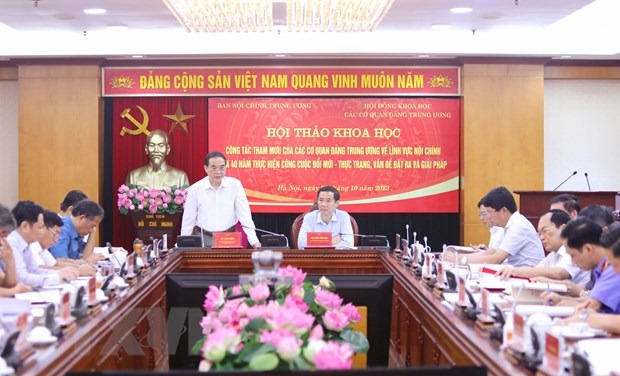 Công tác tham mưu nội chính góp phần mạnh vào phòng, chống tham nhũng